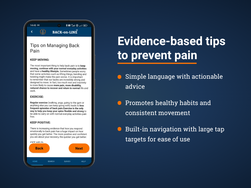 Guided tips for users
